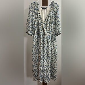 Lane‎ Bryant Puff Sleeve Sundress